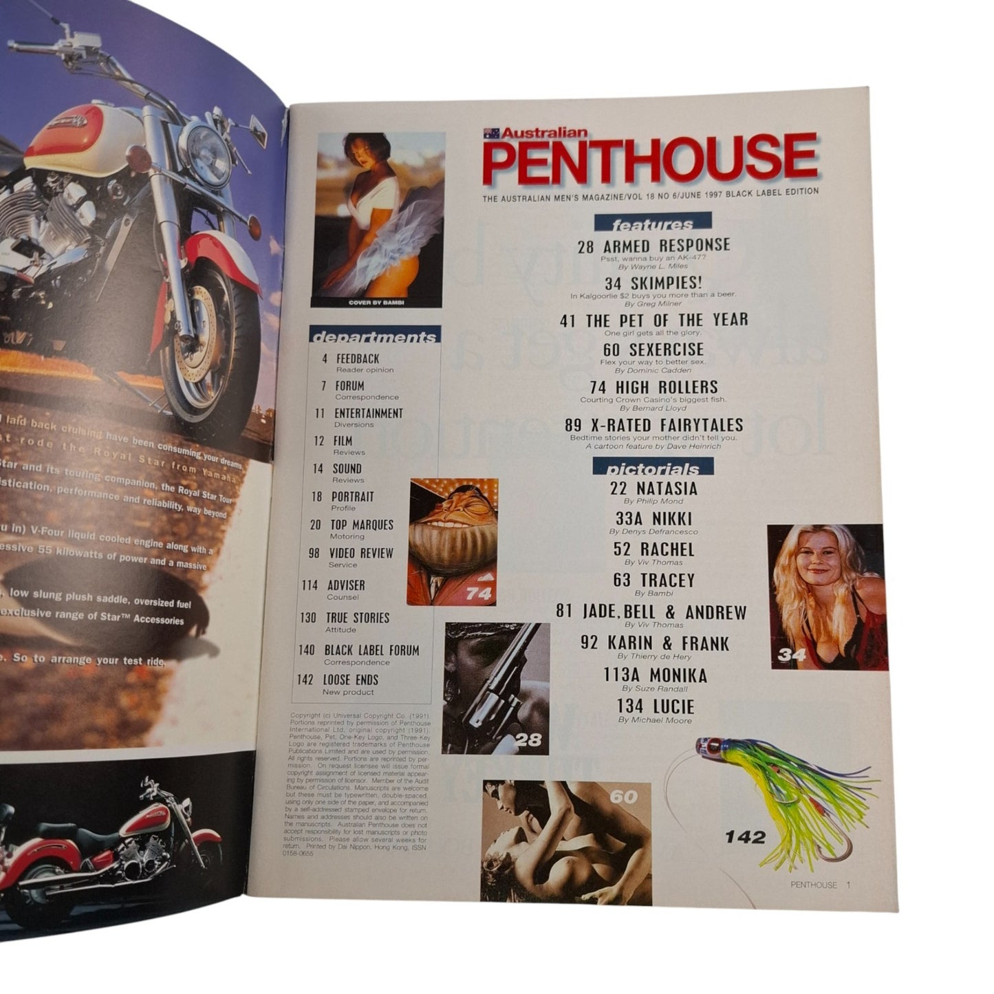 Australian Penthouse Magazine - June 1997 Tracey Wiltshire