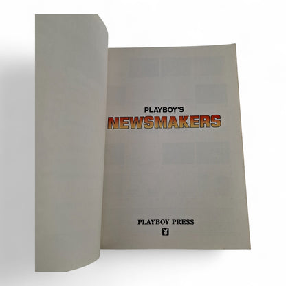 Playboy Newsmakers News Magazine Book 1985