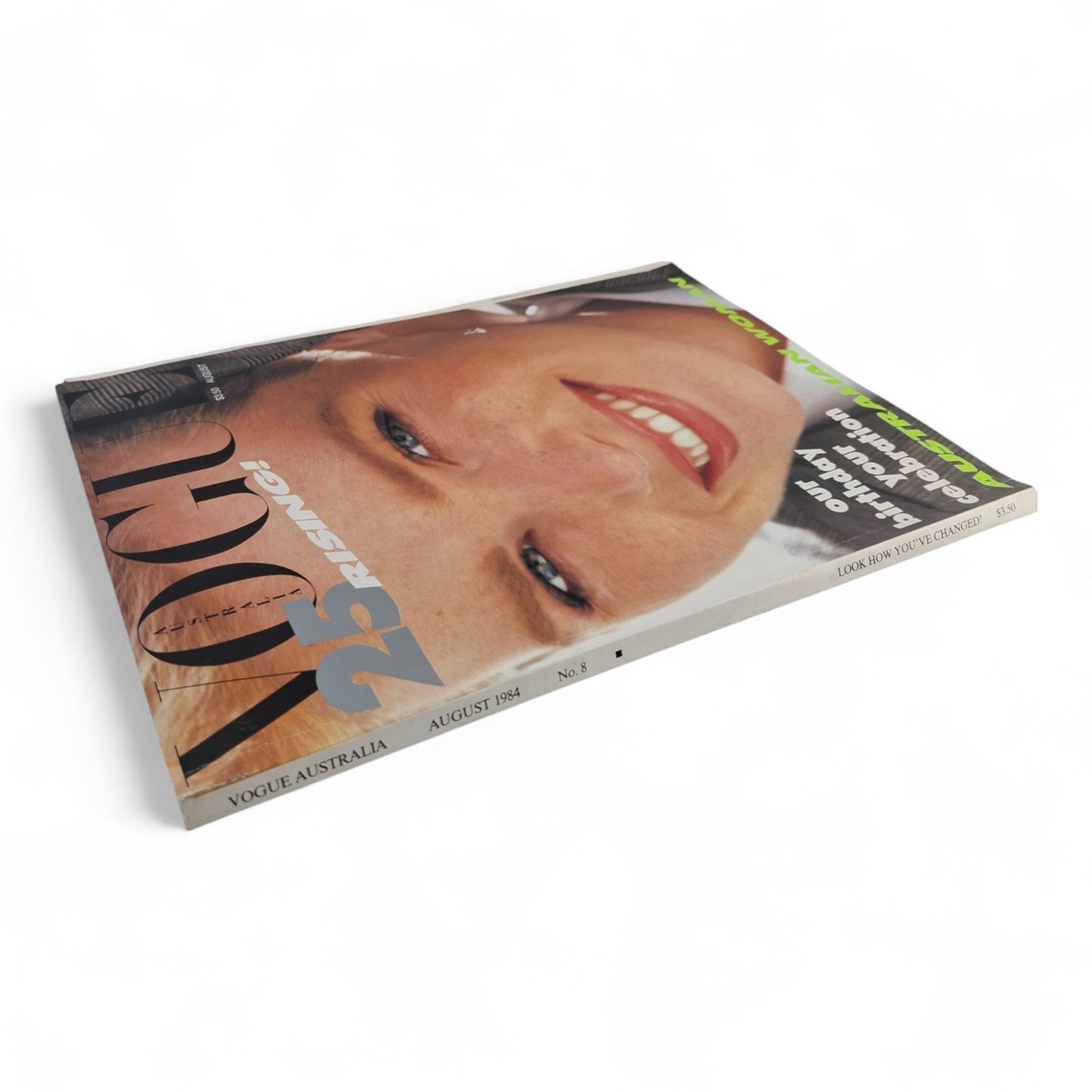 Vogue Australia August 1984 Magazine Australian Woman 25 Rising Our Birthday
