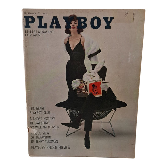PLAYBOY MAGAZINE September 1961 Barbara Ann Lawford