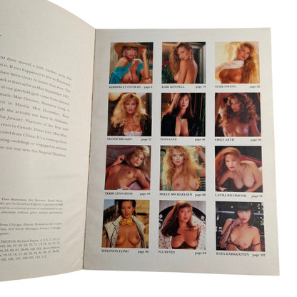 Playboy Magazine Playmate Review -Fifth Annual Roundup 1989