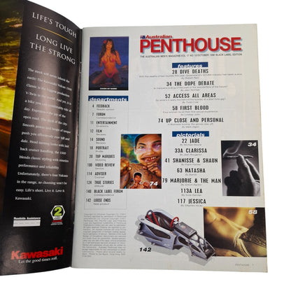 Australian Penthouse Magazine - October 1996 Natasha Celeste