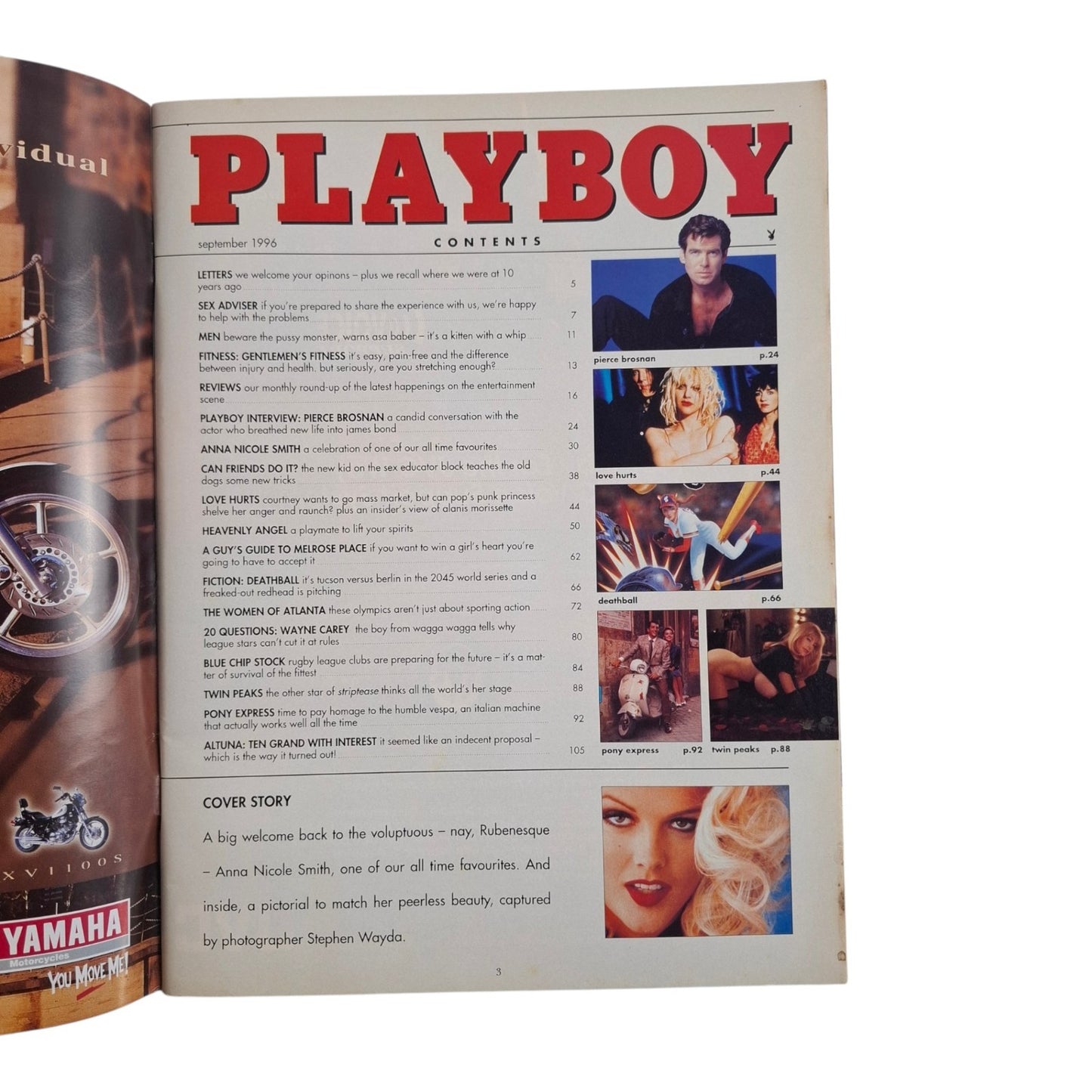 Australian Playboy Magazine September 1996 Anna Nicole Smith / Angel Boris