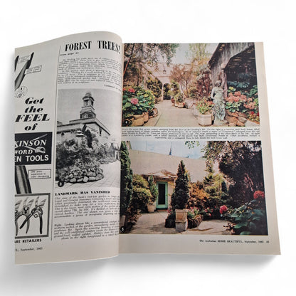 Australian Home Beautiful - September 1965 - Magazine
