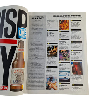 Australian Playboy Magazine July 1989 Natalya Negoda / Helen Bo Bliss