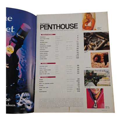 Australian Penthouse Magazine - Black Label August 1994 Karina