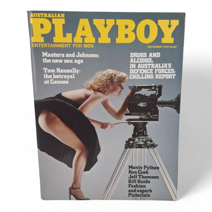Australian Playboy December 1979 Magazine Angela McCartney Jeff Thompson