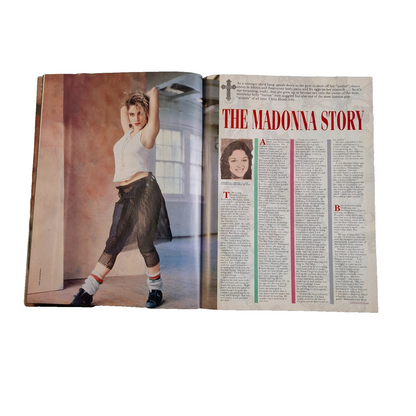 Smash Hits Magazine Australia July 1986 The Madonna Story
