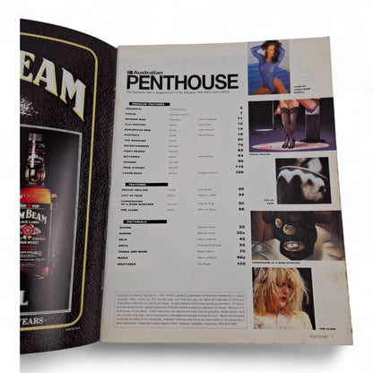 AUSTRALIAN PENTHOUSE Men's Magazine Black Label August 1995
