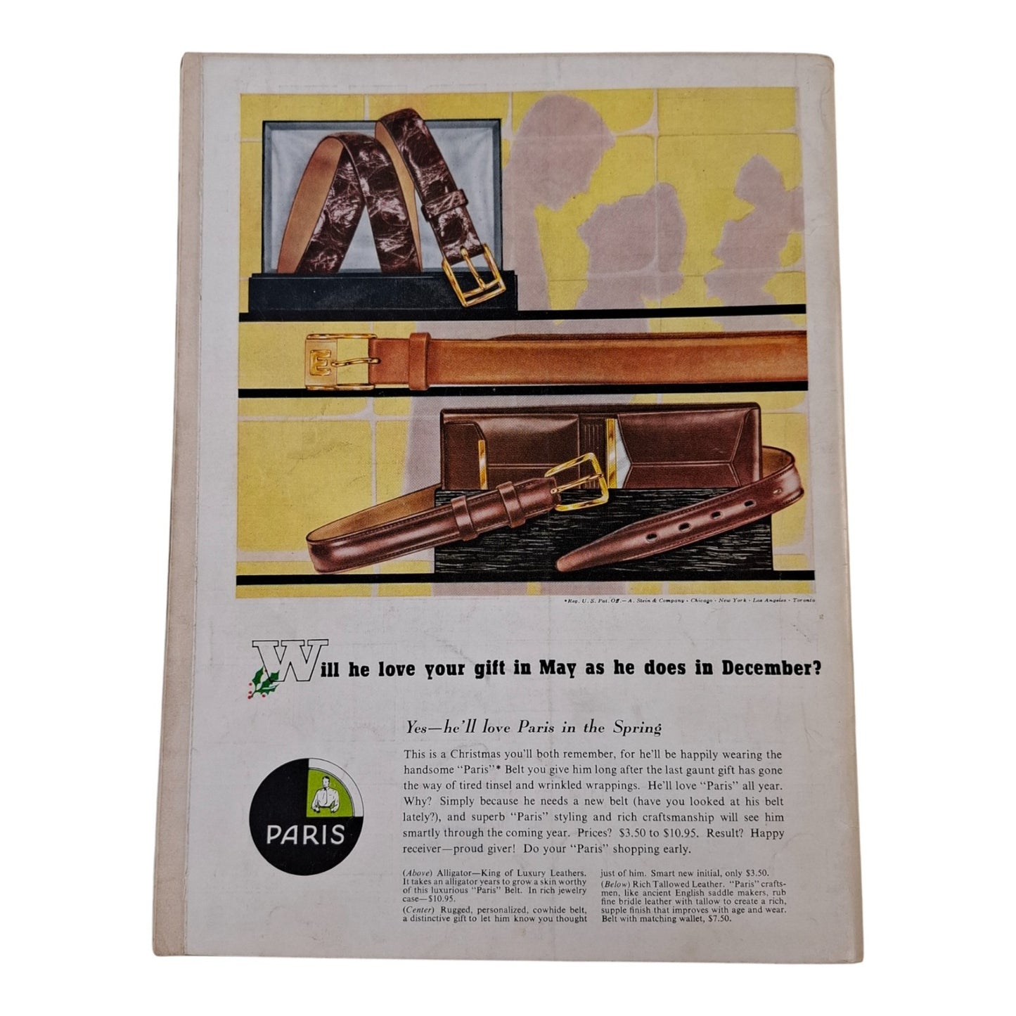 PLAYBOY Magazine December 1958  Joyce Nizzari