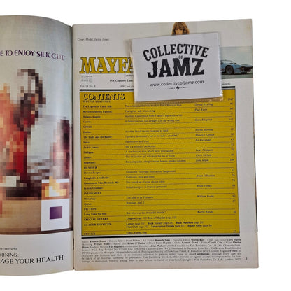 Mayfair Magazine Vol. 18 No. 8 1983 Jackie Jones / Janine Andrews