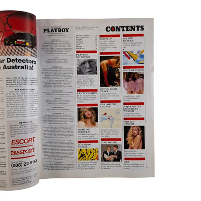 Australian Playboy Magazine October 1986 Felicity Collins