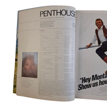 Penthouse Magazine U.S April 1983 Linda Kenton / Veronique Jolie