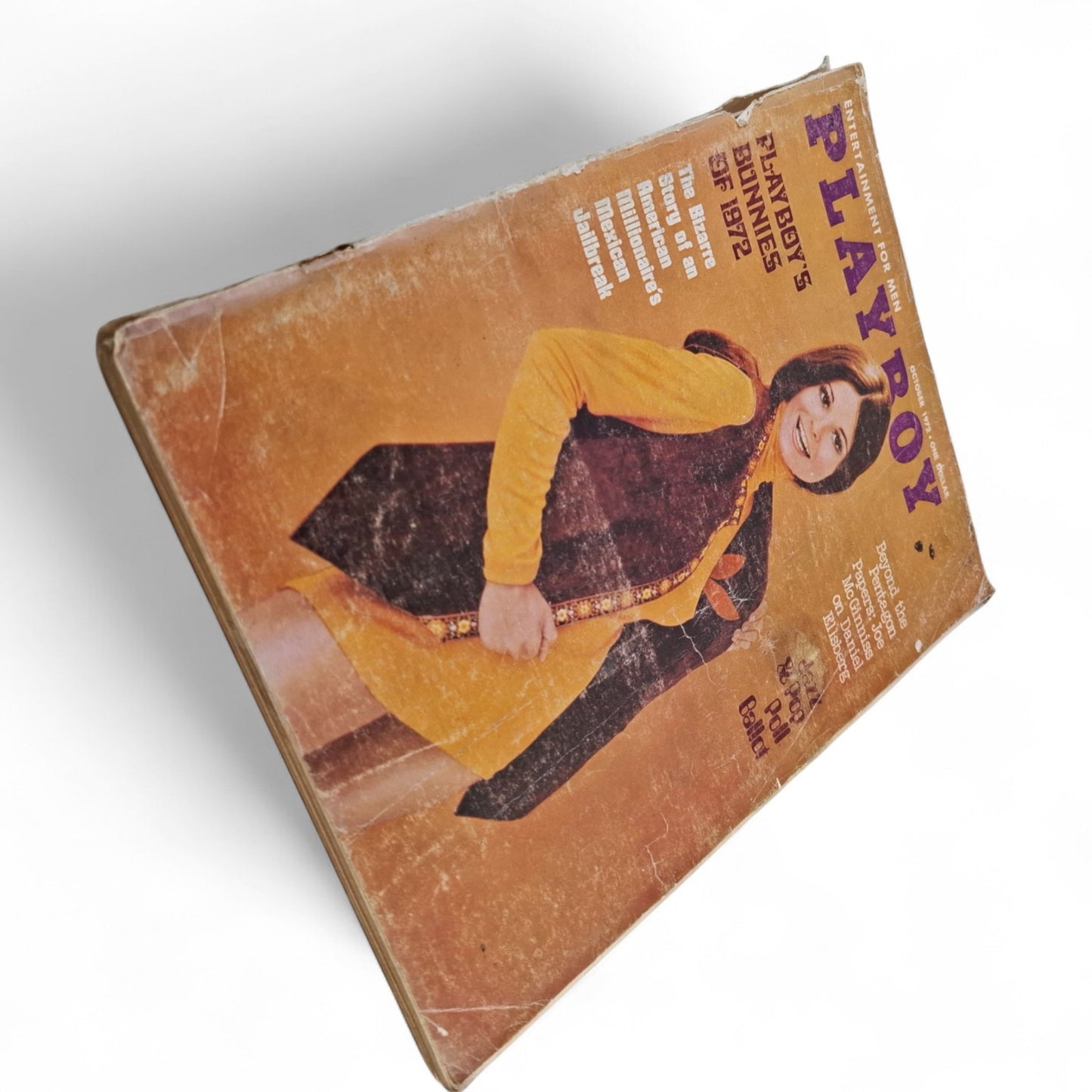 Vintage Playboy Magazine October 1972 Lynn Myers Sharon Johansen