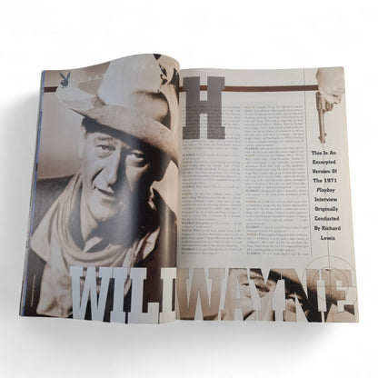 Australian Playboy Magazine October 1998 Cindy Crawford John Wayne