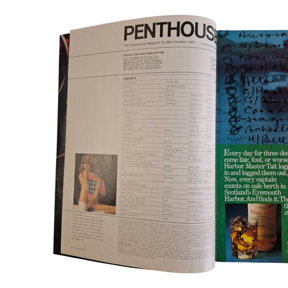 PENTHOUSE Magazine October 1983 Pia Zadora / Nadine Greenlaw