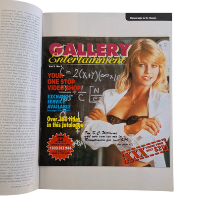 Australian Penthouse Magazine -  August 1996 Kristy Connolly / Melinda Stephens