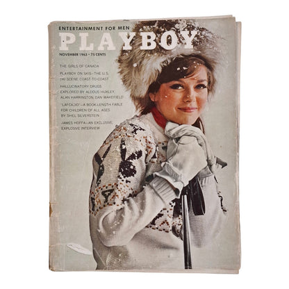 Playboy Magazine November 1963 Sharon Rogers /Terre Tucker NO C/F