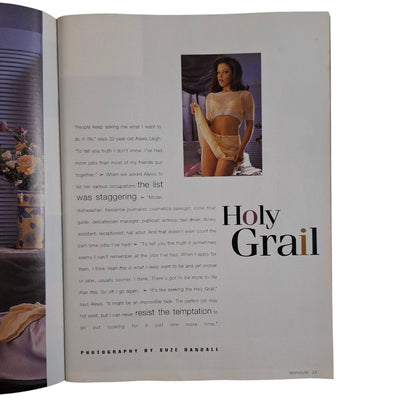Australian Penthouse Magazine September 1996 Renee Eaves / Alexis Leigh