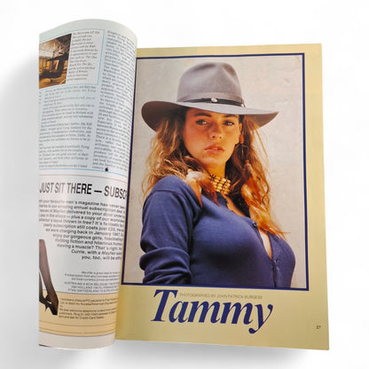 Mayfair UK Magazine Vol 24 No 7 1989 Brigitte Barclay Una Page 3 Girls