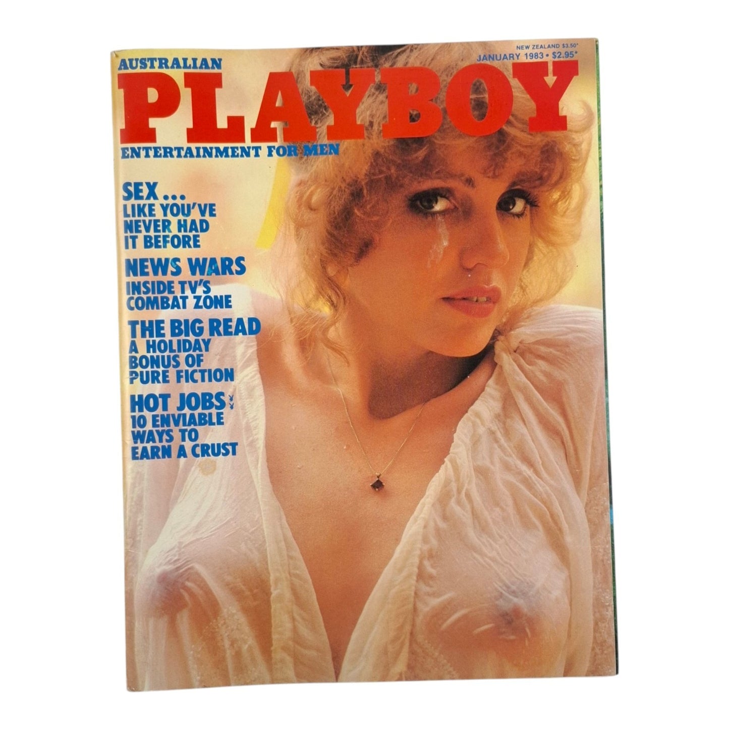 Australian Playboy Magazine January 1983 Denise Newey / Charlotte Kemp