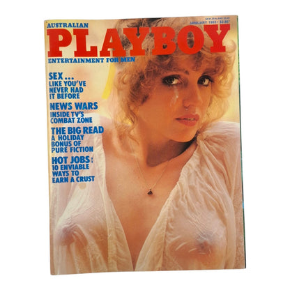 Australian Playboy Magazine January 1983 Denise Newey / Charlotte Kemp