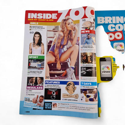 ZOO Weekly Magazine Australia #337 August 2012 Arabella Drummond