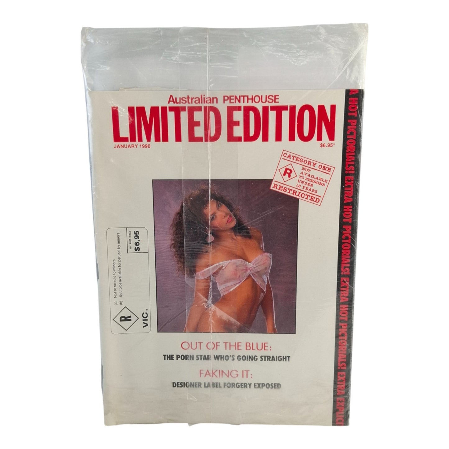 Australian Penthouse Magazine - Limited Edition January 1990 Danielle Richards