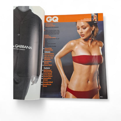 GQ Magazine August 1998 Brenda Schad