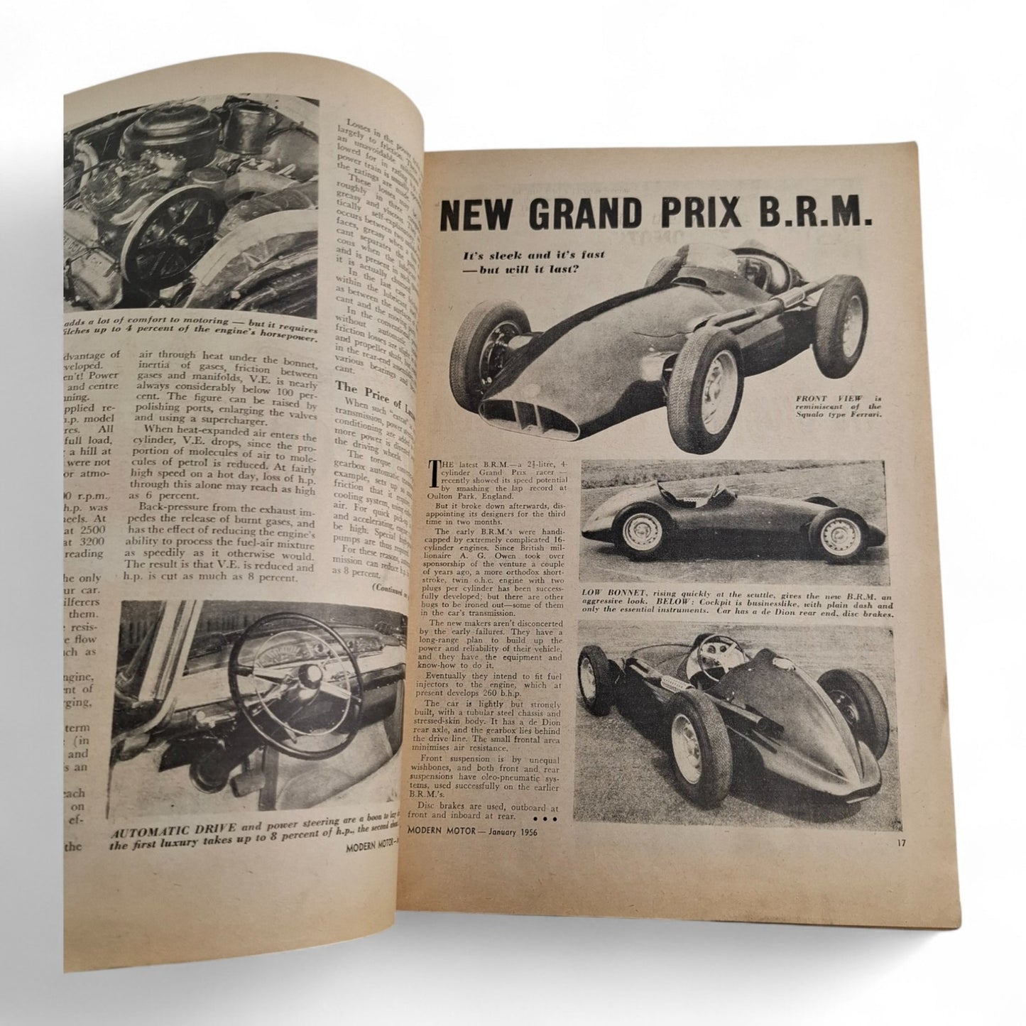 Modern Motor Magazine January 1956 Peugeot 403