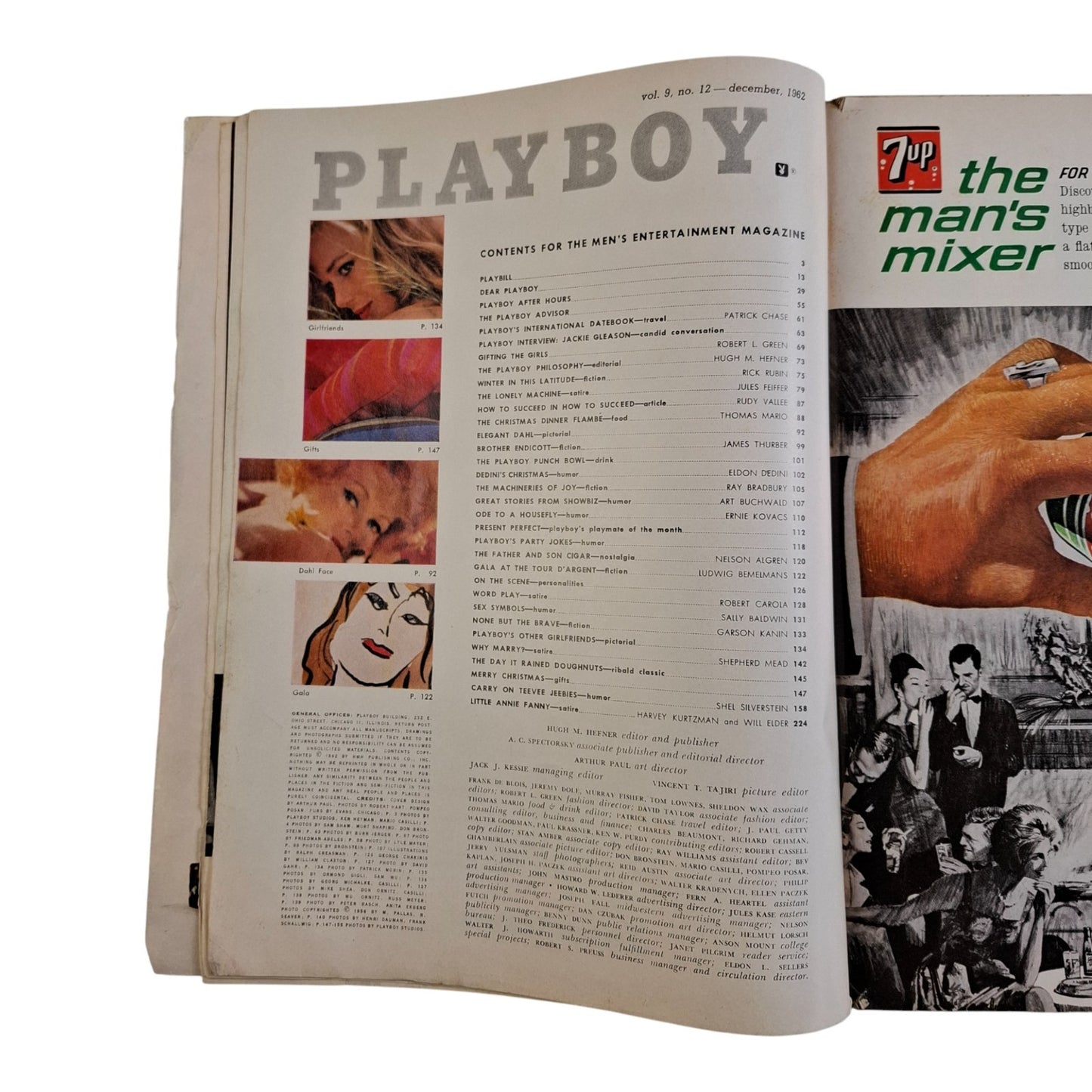 PLAYBOY Magazine December 1962 Sheralee Conners /June Cochran