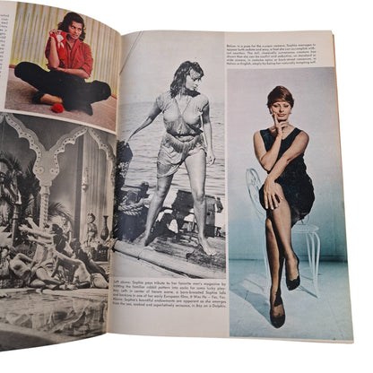 PLAYBOY Magazine August 1960 Elaine Paul (PAGES MISSING)
