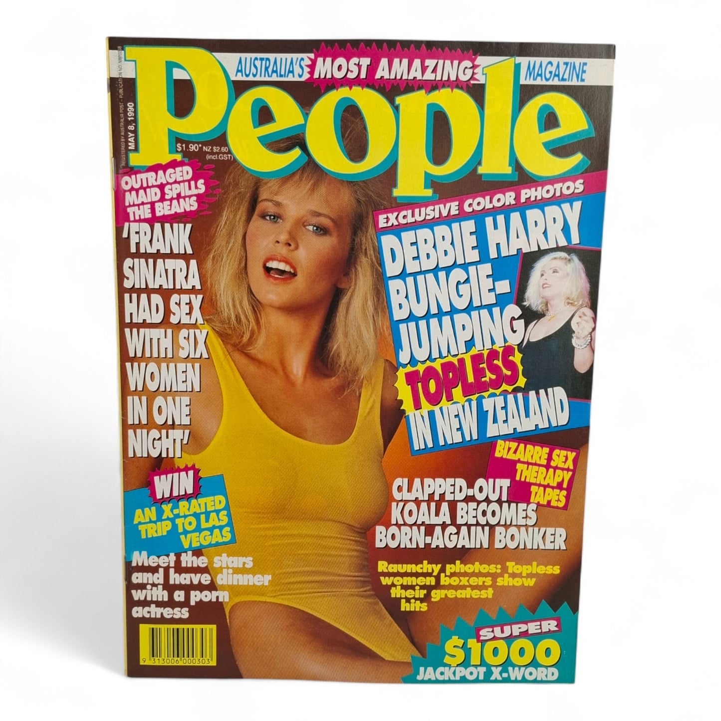 People Magazine With Pix Australia May 8th 1990 Janie Alvos