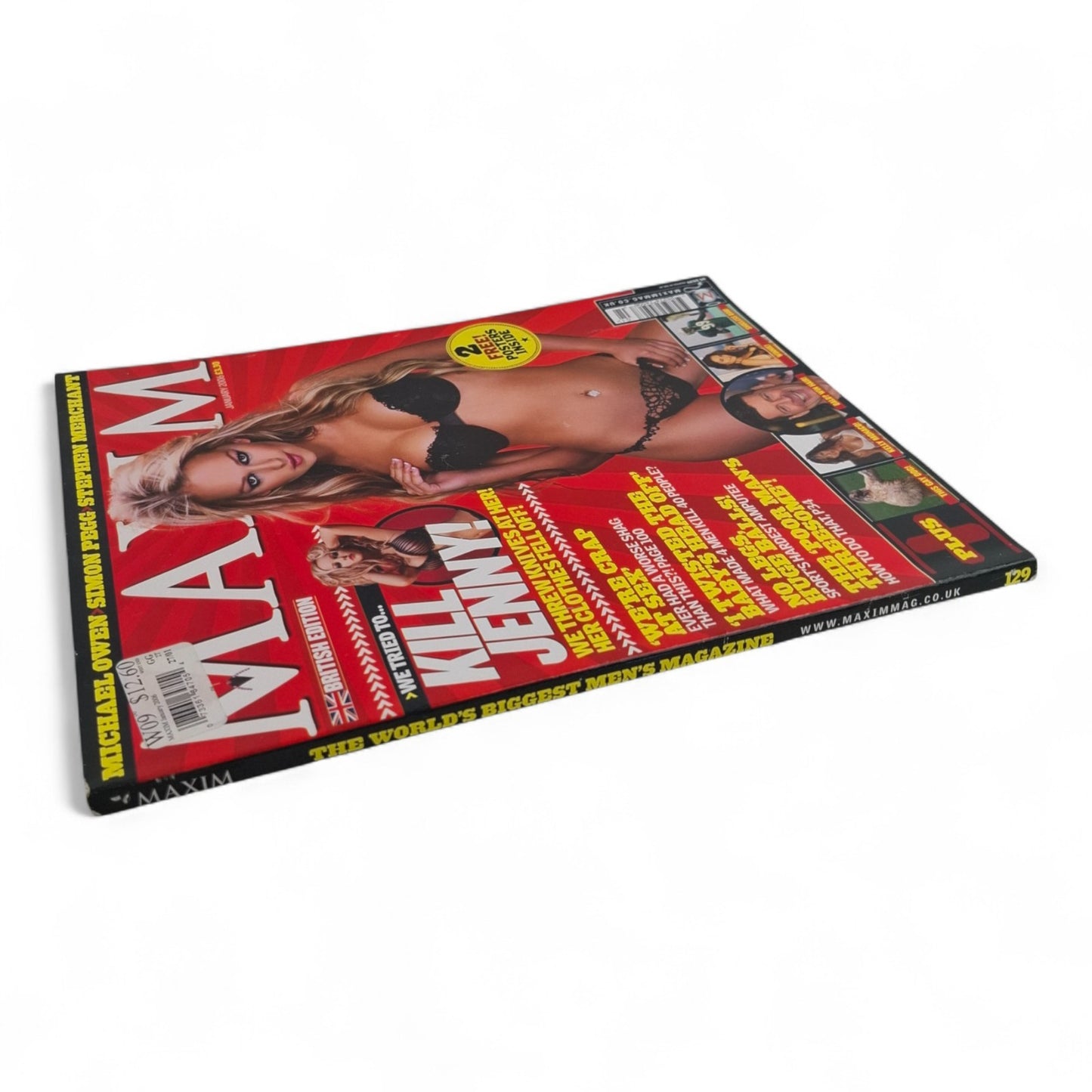 MAXIM U.K Magazine Jennifer Ellison January 2006 Complete