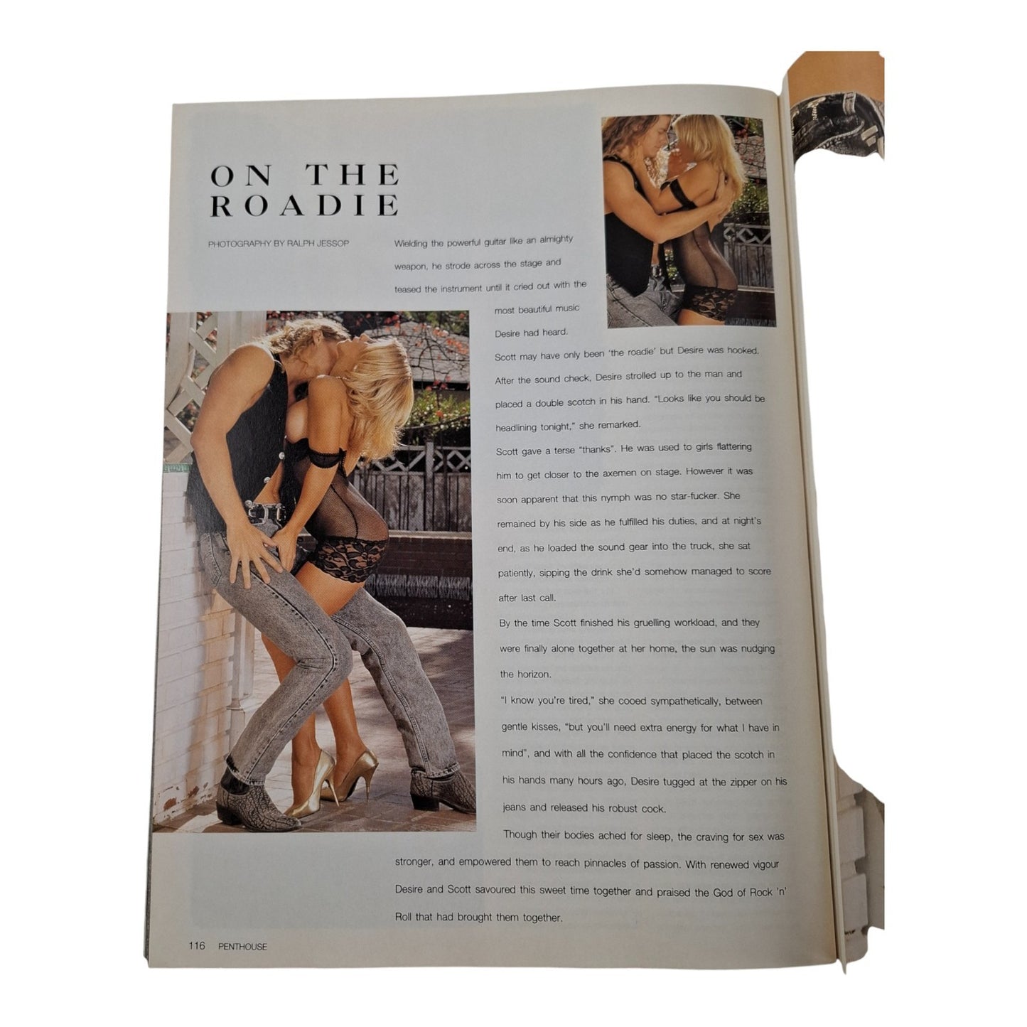 Australian Penthouse Magazine - Black Label November 1995 Chrissy Lane