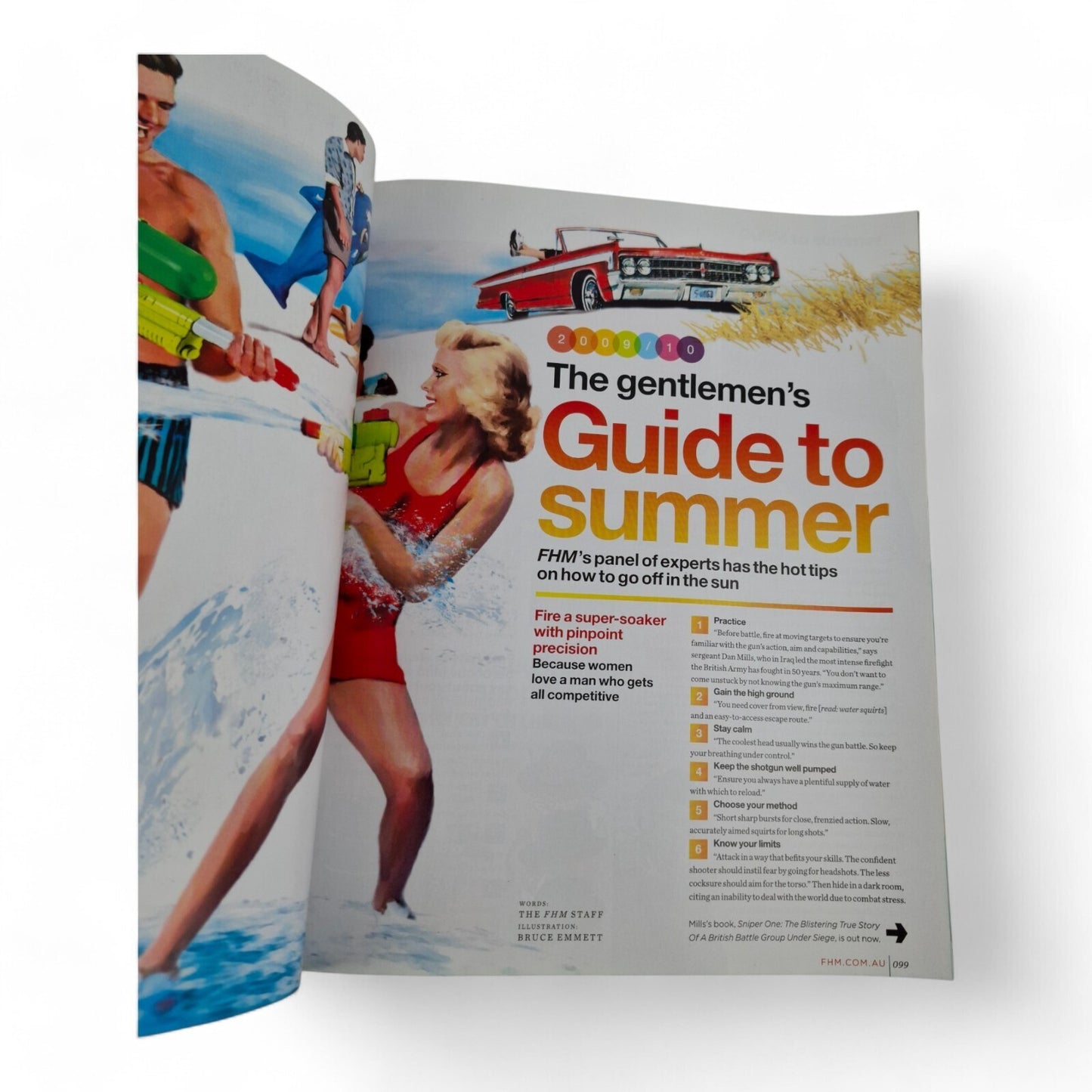 FHM Magazine December 2009 Natalie Bassingwaigthe