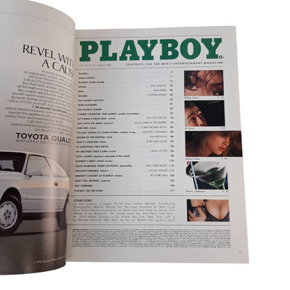 PLAYBOY MAGAZINE March 1989  La Toya Jackson / Laurie Wood NO C/F