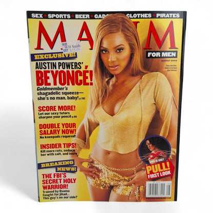 MAXIM U.S Magazine Beyonce August 2002 Complete
