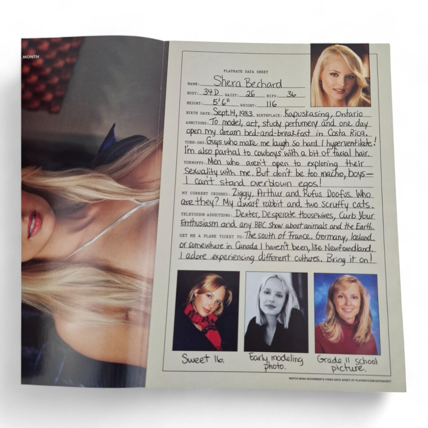 Playboy Magazine November 2010 Arianny Celeste COMPLETE