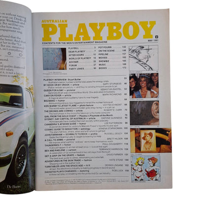 Australian Playboy Magazine May 1981 Gabriella Brum / Michelle Randall