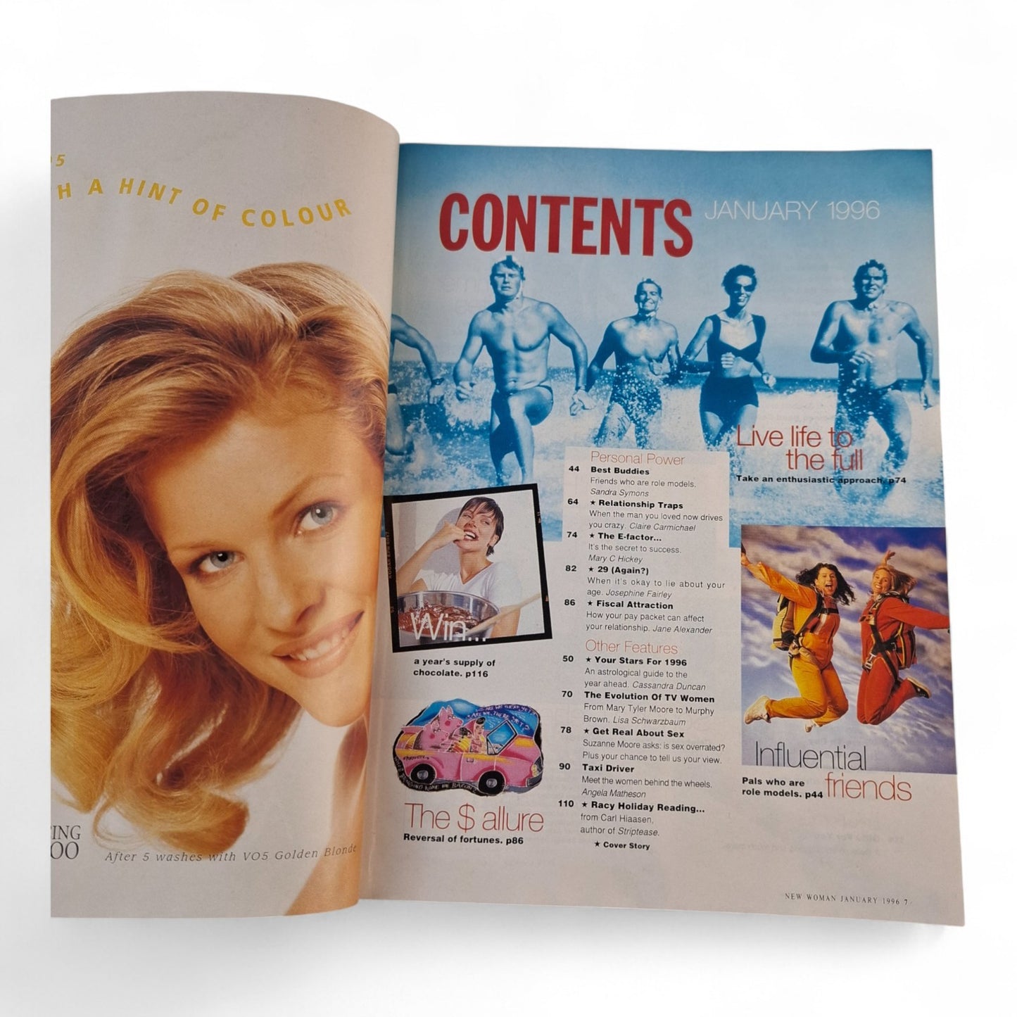 New Woman Magazine January 1996