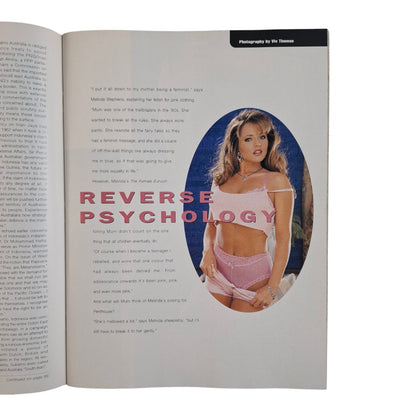 Australian Penthouse Magazine August 1996 Kristy Connolly / Melinda Stephens