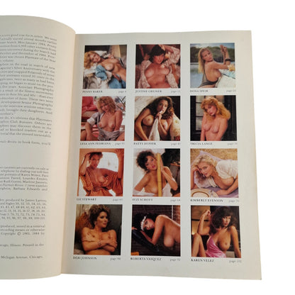 Playboy Magazine Playmate Review - Premier First Annual Roundup Karen Valez