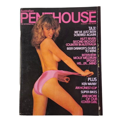 Australian Penthouse Magazine August 1982 Carla Adams / Jane Felber