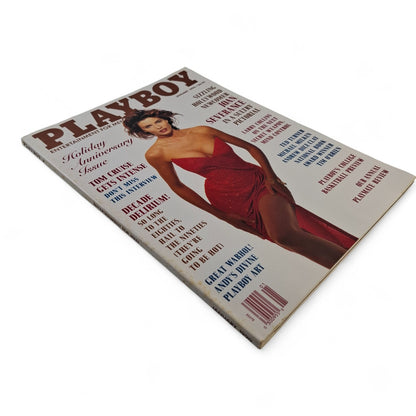 PLAYBOY Magazine January 1990 Joan Severance Peggy McIntaggart Tom Cruise