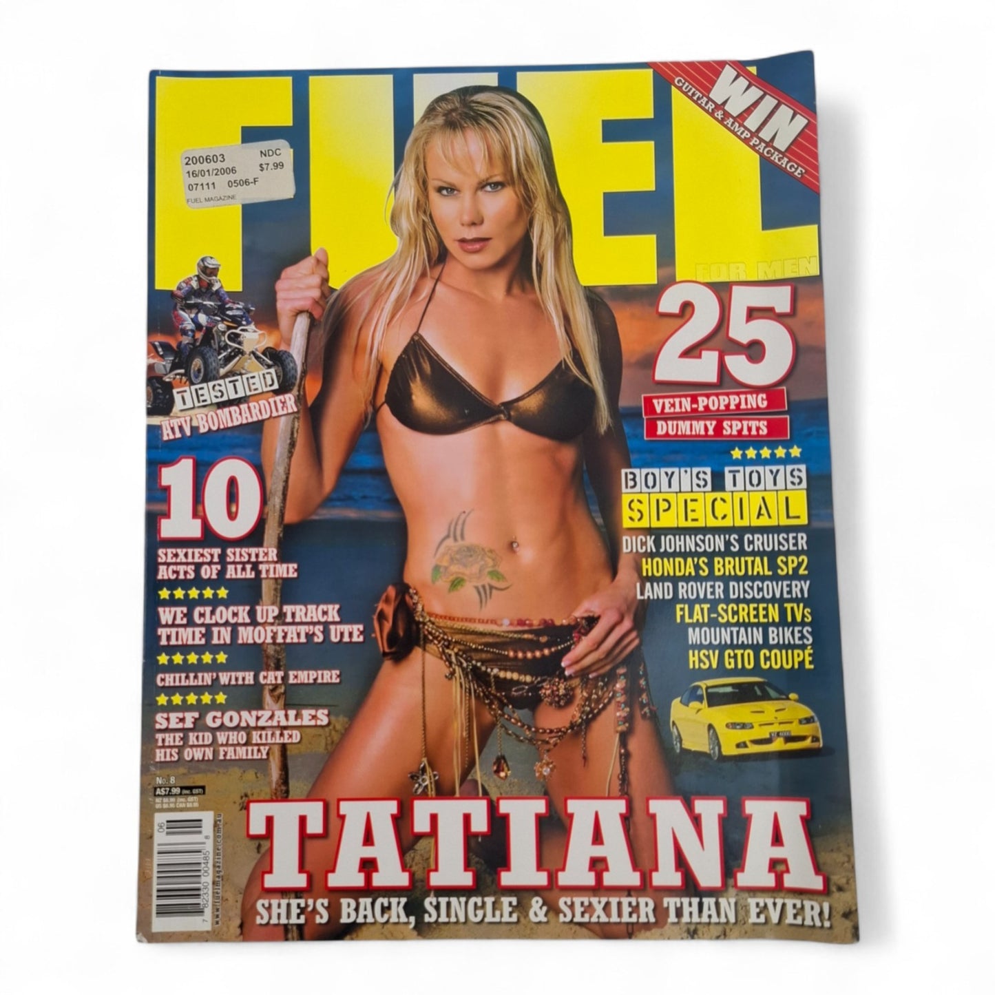 FUEL Magazine For Men Australia No. 8 October 2005 Tatiana