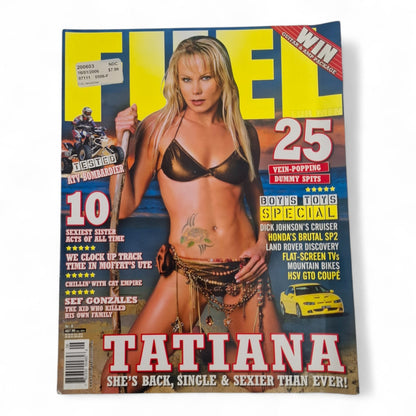 FUEL Magazine For Men Australia No. 8 October 2005 Tatiana