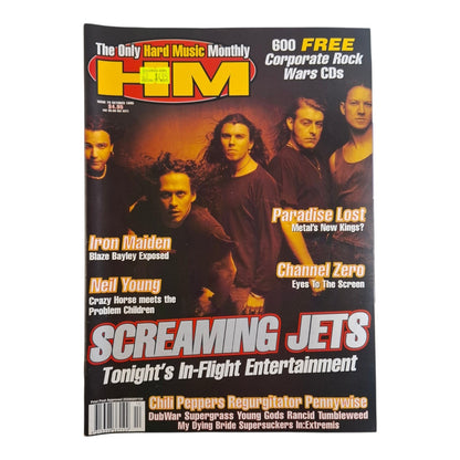 HM Hard Music #79 Magazine October 1995 Screaming Jets Iron Maiden