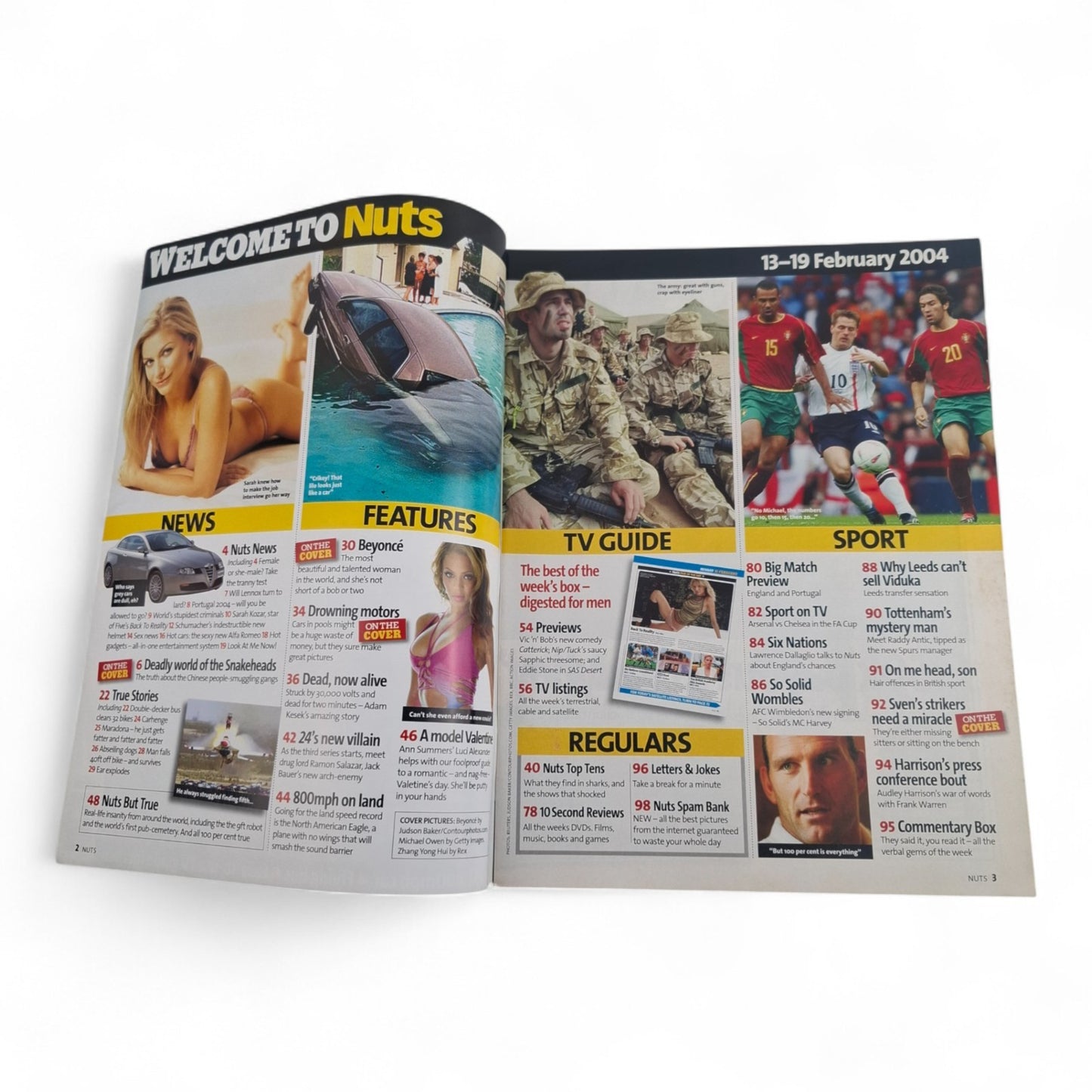 Nuts Magazine 13-19th February 2004 Beyonce ZOO RALPH