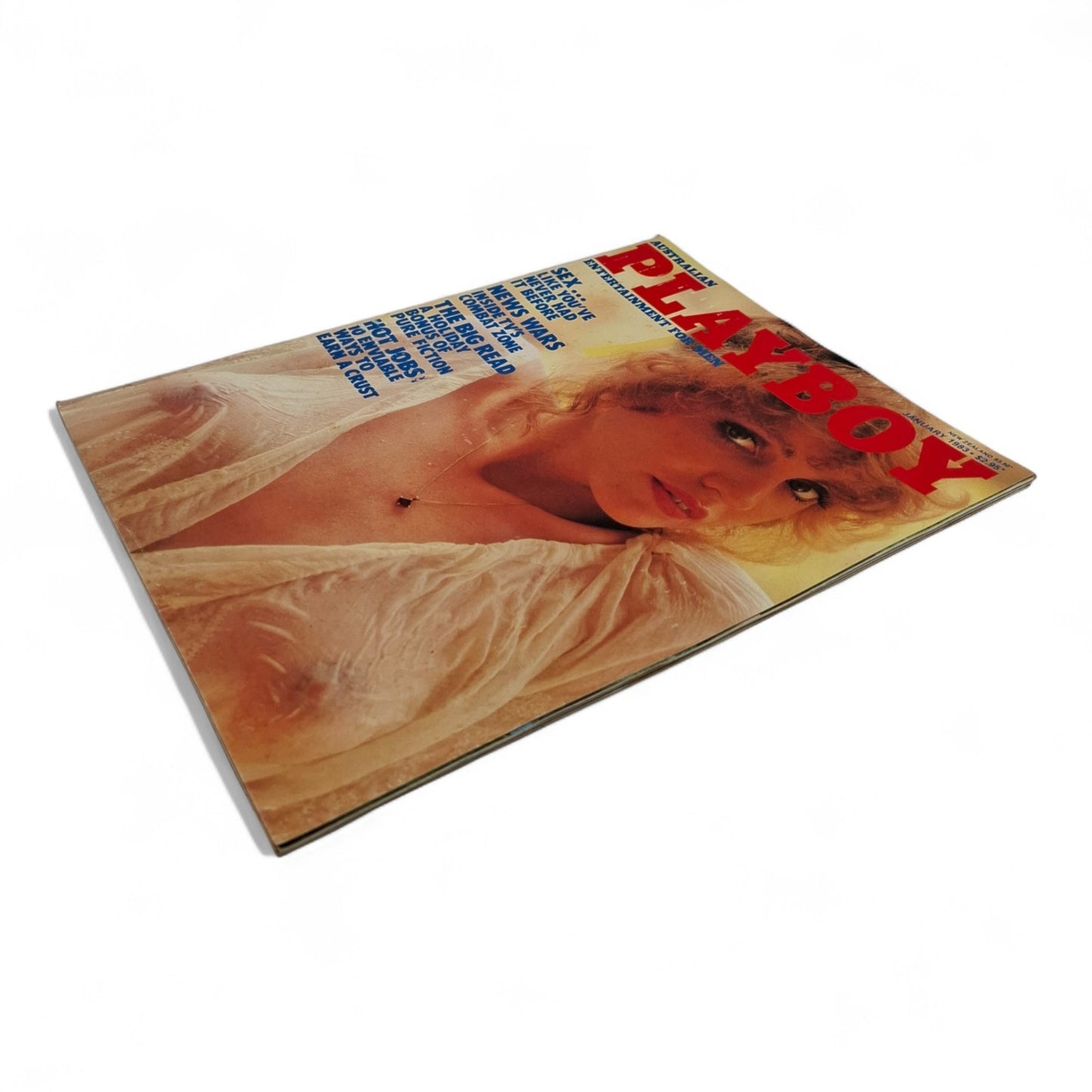 Australian Playboy Magazine January 1983 Denise Newey Charlotte Kemp